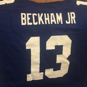 Nike Odell Beckham NJ Giants football jersey